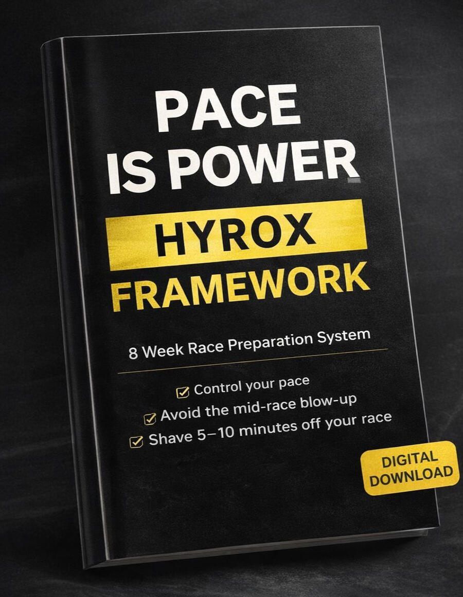Pace is Power Pace is Power, a Hyrox Training Program
